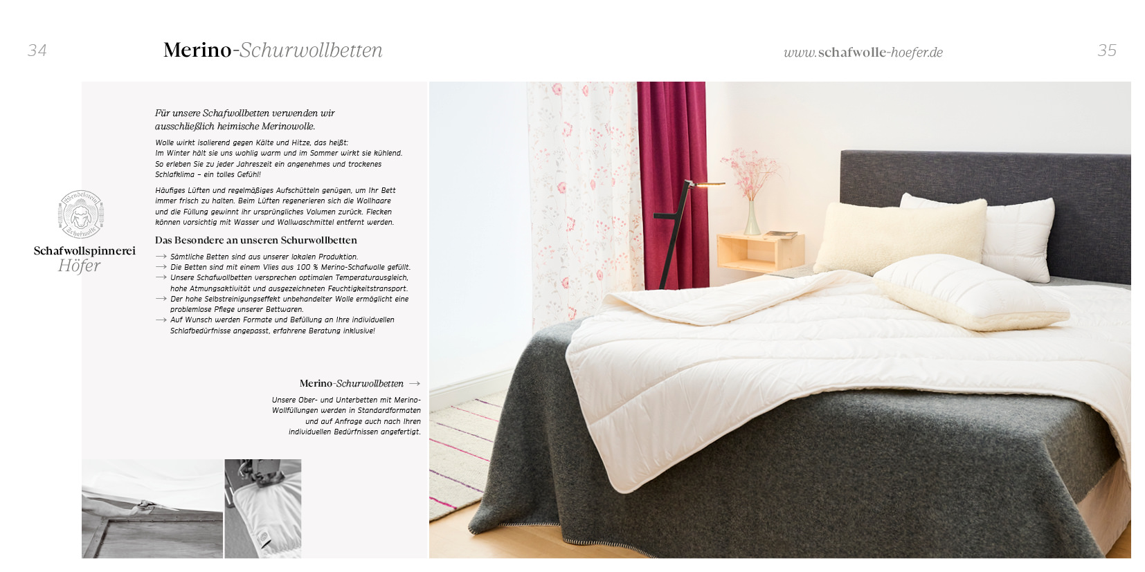 Produktkatalog Schafwolle Hoefer Grafikdesign Produktkatalog Schafwolle Hoefer