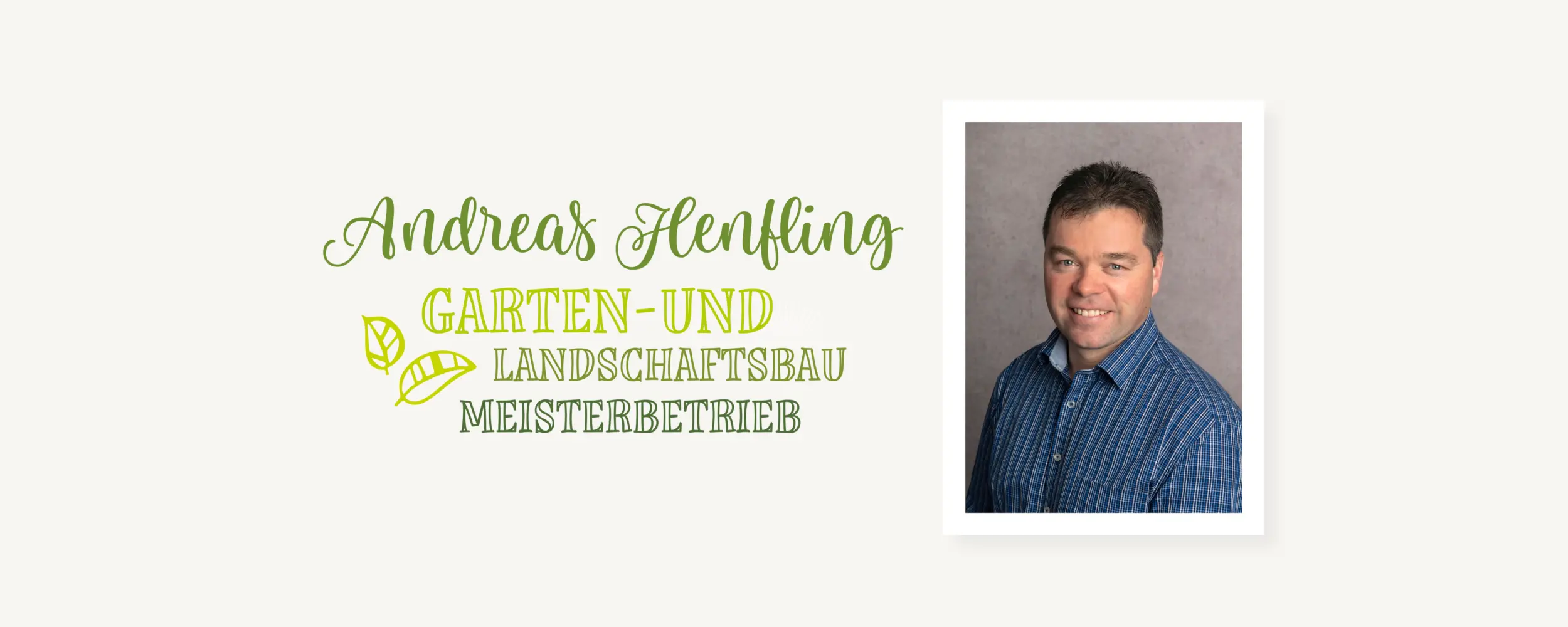 Andreas Henfling, Garten- und Landschaftsbau Meisterbetrieb.
